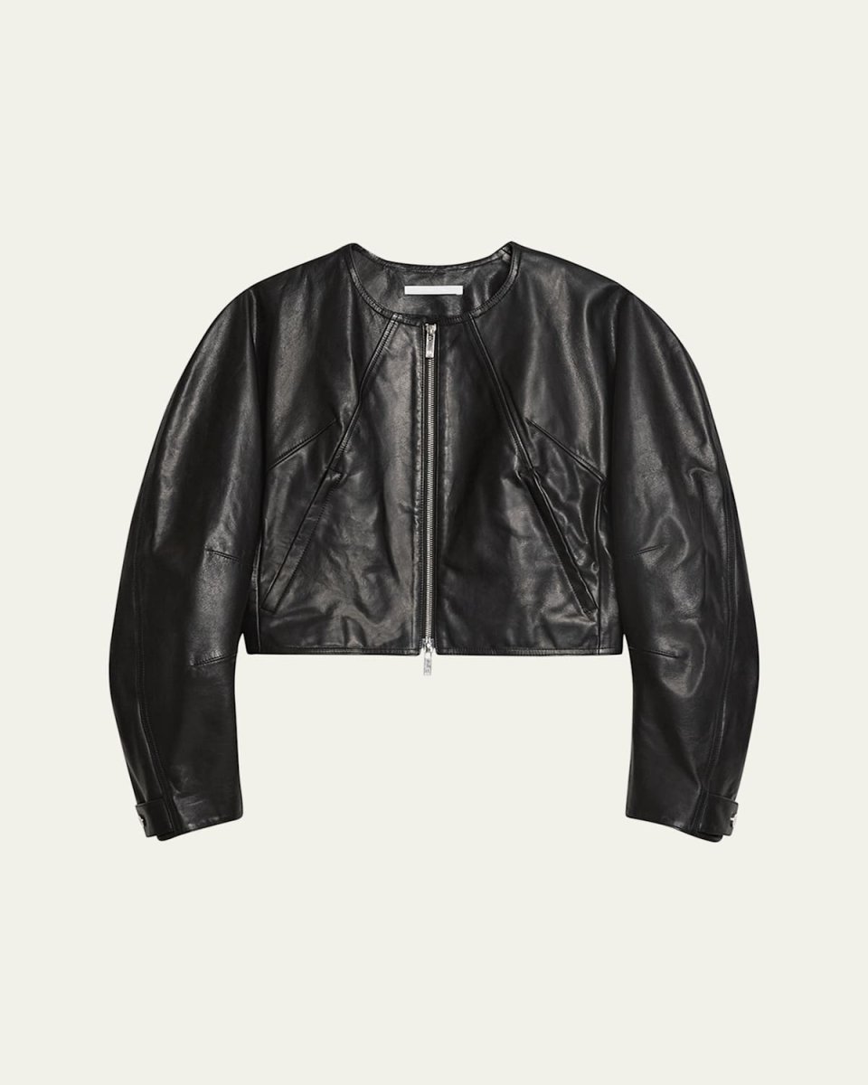 Articulated Leather Jacket